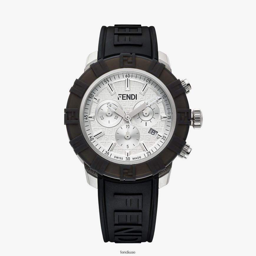 45 ملم - ساعة كرونوغراف موضة Fendi رجال مُكَمِّلات TNL80L2395