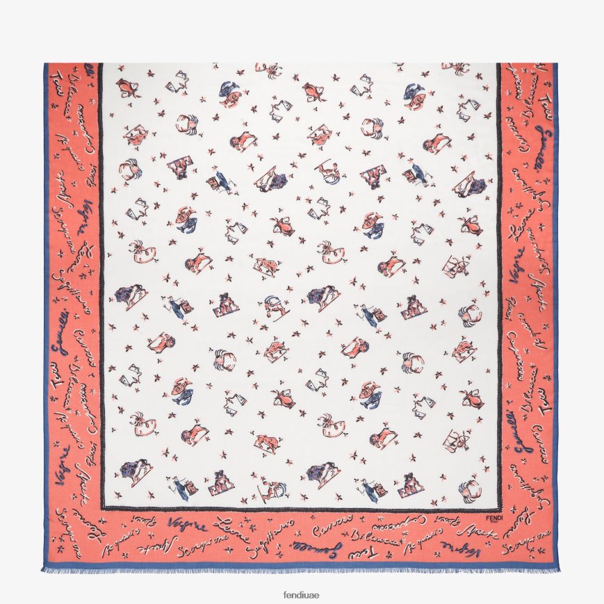 سرق الحرير لون القرنفل Fendi نحيف مُكَمِّلات TNL80L11