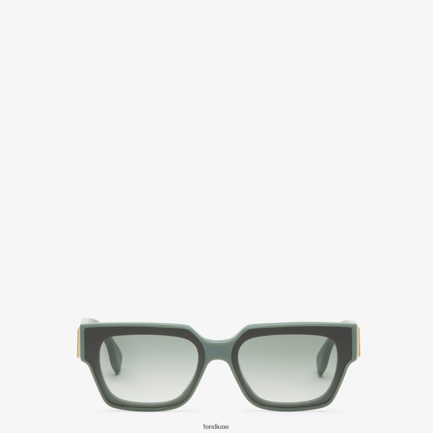 أول نظارات شمسية من الأسيتات موضة Fendi نحيف مُكَمِّلات TNL80L155