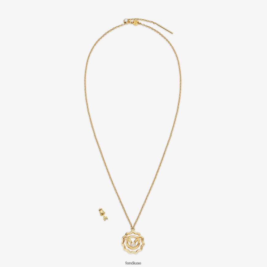 مجموعة ليو ذهب Fendi نحيف مجوهرات TNL80L1637