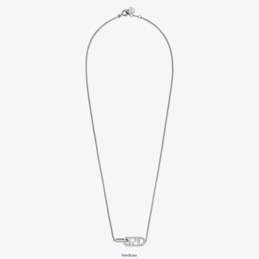 قلادة أولوك فضة Fendi نحيف مجوهرات TNL80L1656