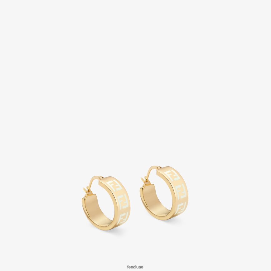 الأقراط إلى الأبد ذهب Fendi نحيف مجوهرات TNL80L1732