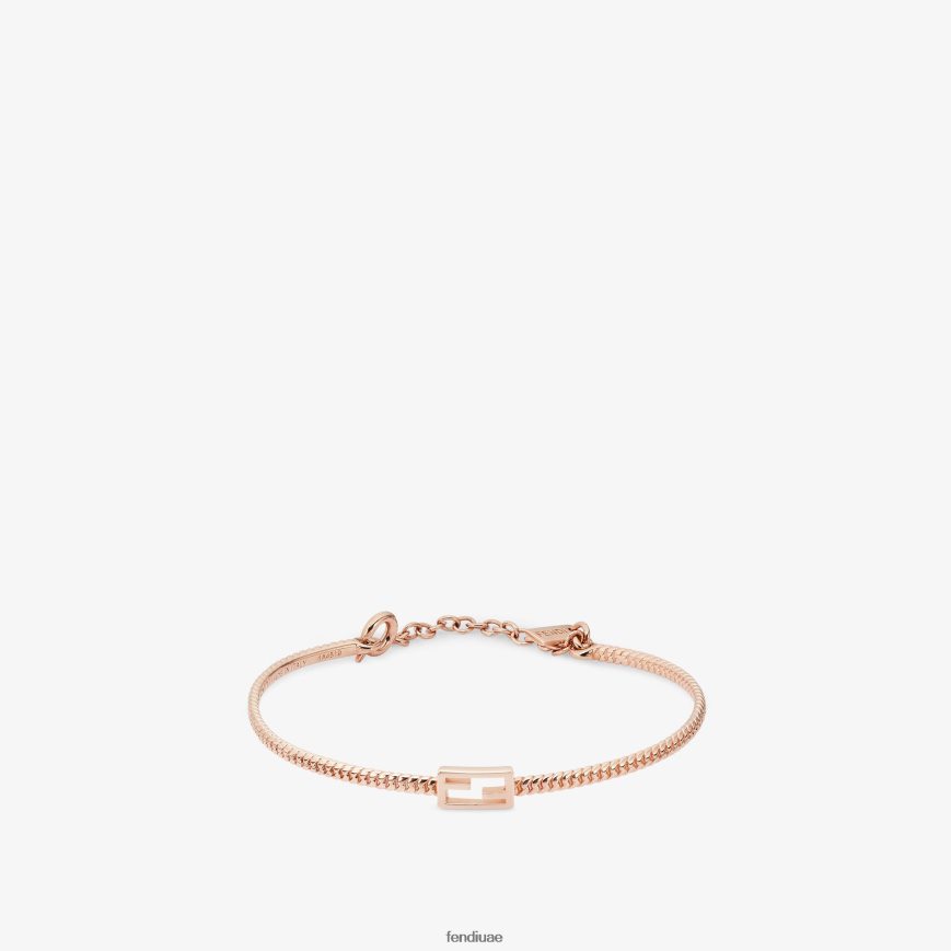 سوار الرغيف الفرنسي لون القرنفل Fendi نحيف مجوهرات TNL80L1740