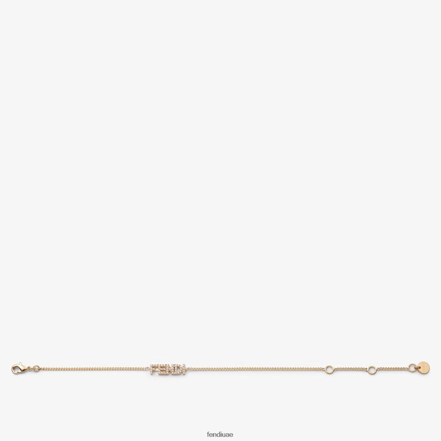 سوار التوقيع موضة Fendi نحيف مجوهرات TNL80L1773