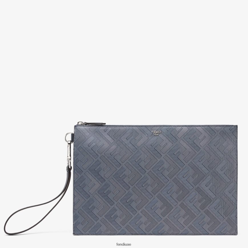 الحقيبة الجلدية الظل متعدد الألوان Fendi رجال مُكَمِّلات TNL80L1863