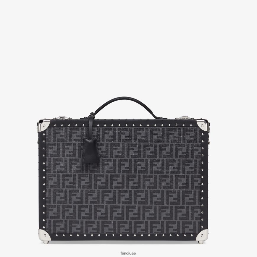 حقيبة قماش أسود Fendi رجال مُكَمِّلات TNL80L1891