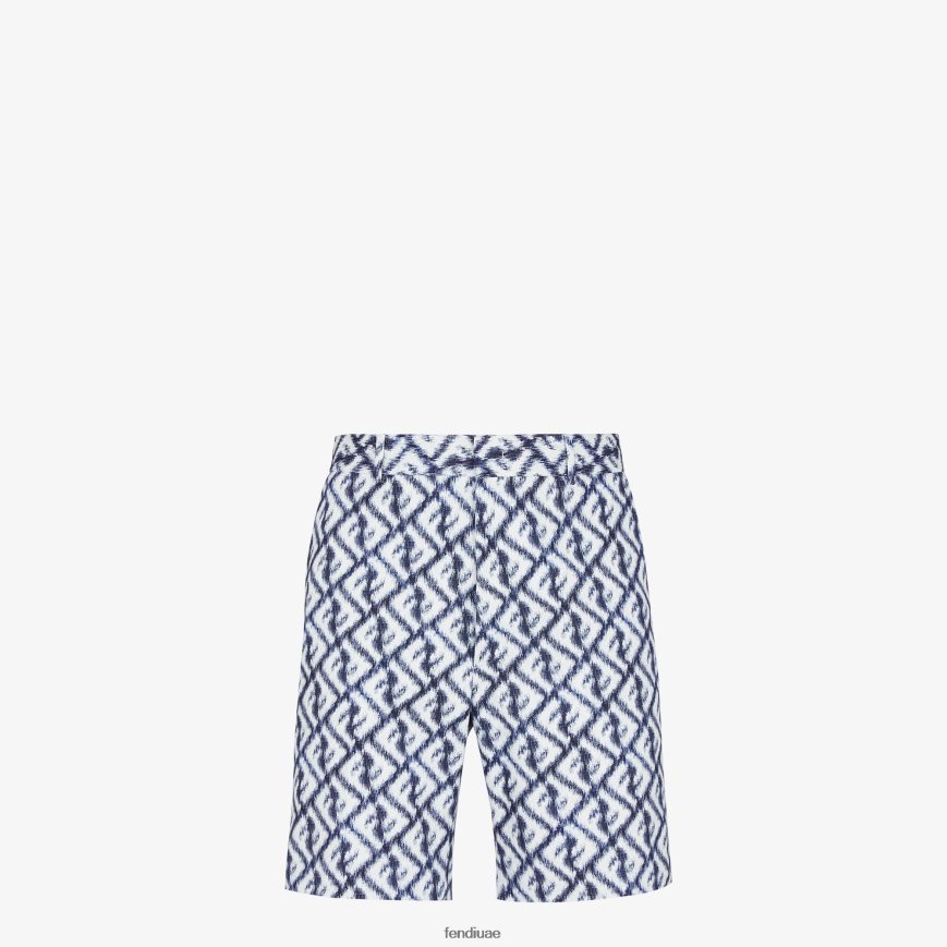 السراويل الكتان متعدد الألوان Fendi رجال ثياب TNL80L2010