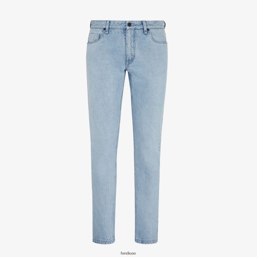 الجينز أزرق Fendi رجال ثياب TNL80L2037