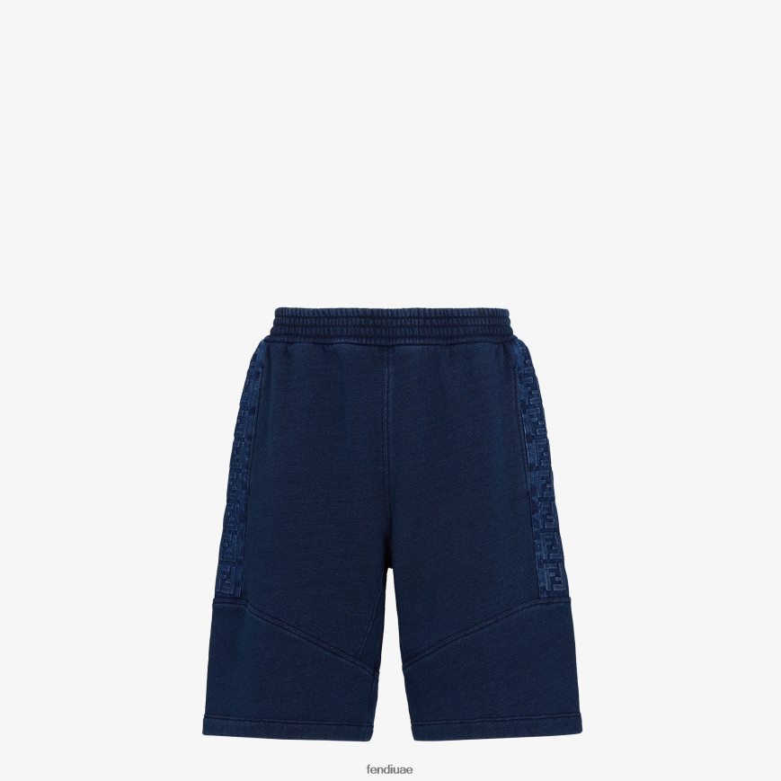 السراويل جيرسي أزرق Fendi رجال ثياب TNL80L2073