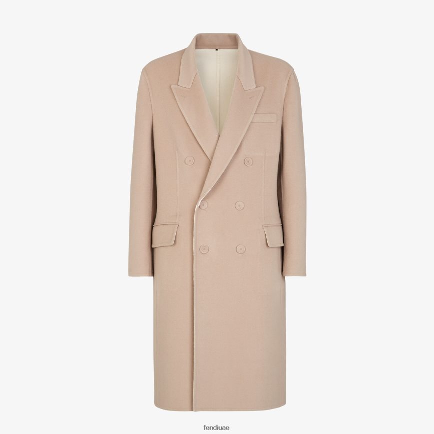 معطف الكشمير إد متعدد الألوان Fendi رجال ثياب TNL80L2112