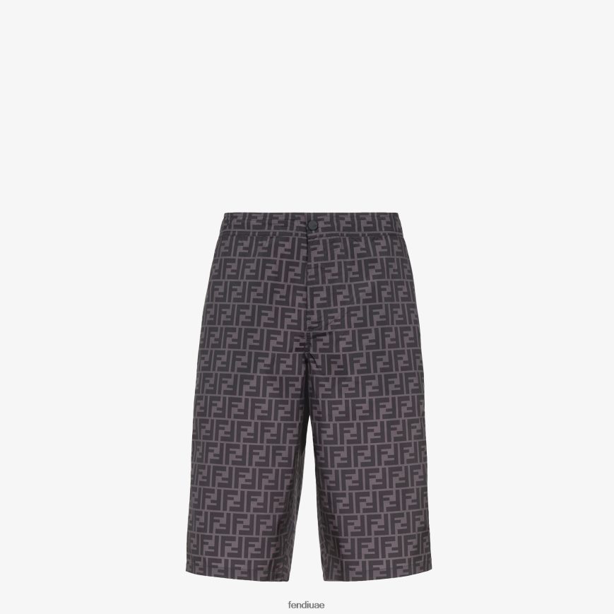 برمودا نايلون أسود Fendi رجال ثياب TNL80L2117