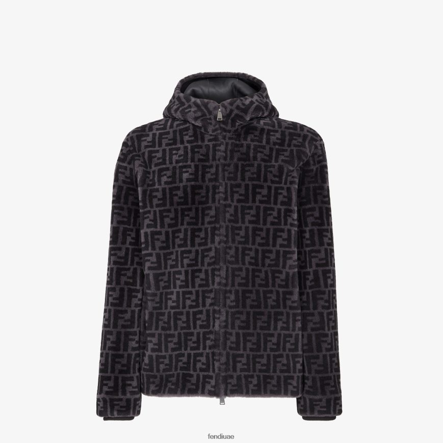 سترة شيرلنغ متعدد الألوان Fendi رجال ثياب TNL80L2129