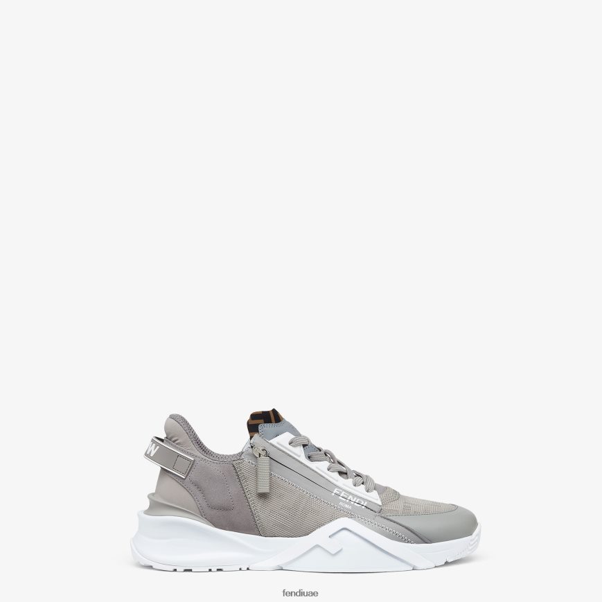 المدربين النسيج رمادي Fendi رجال أحذية TNL80L2304