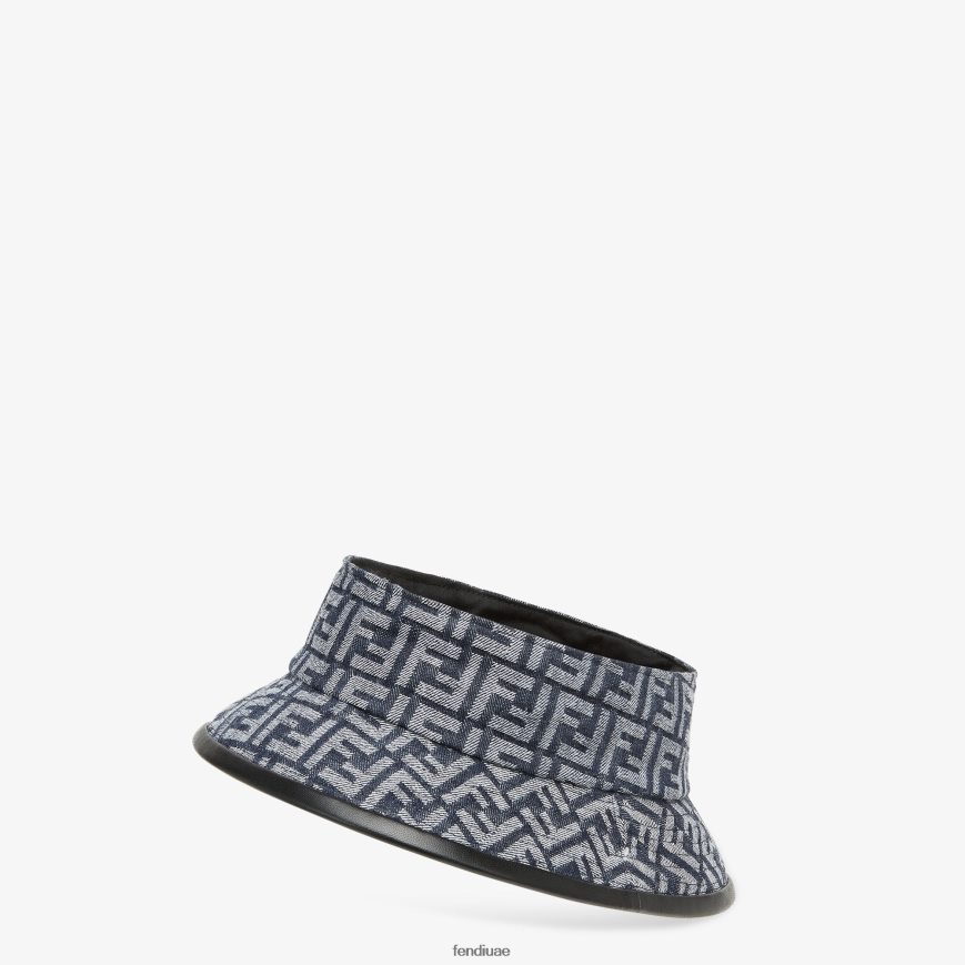 قناع الدنيم أزرق Fendi رجال مُكَمِّلات TNL80L2406