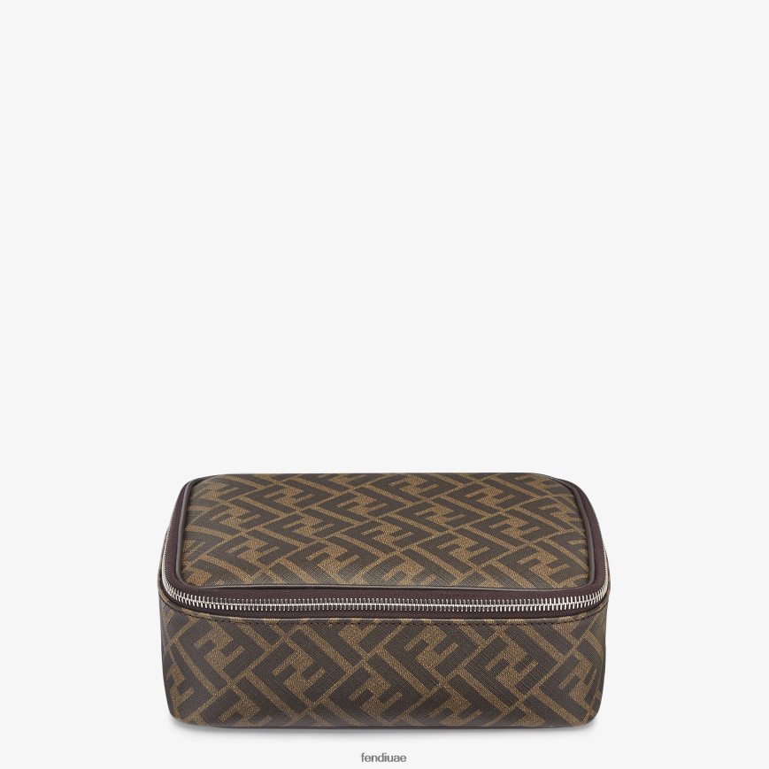 حقيبة سفر من القماش أسود Fendi رجال مُكَمِّلات TNL80L2487