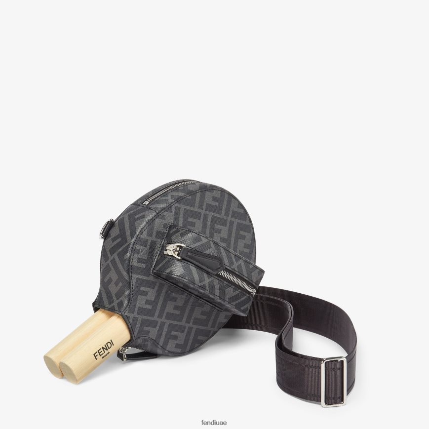 مجموعة تنس الطاولة من القماش أسود Fendi رجال مُكَمِّلات TNL80L2501