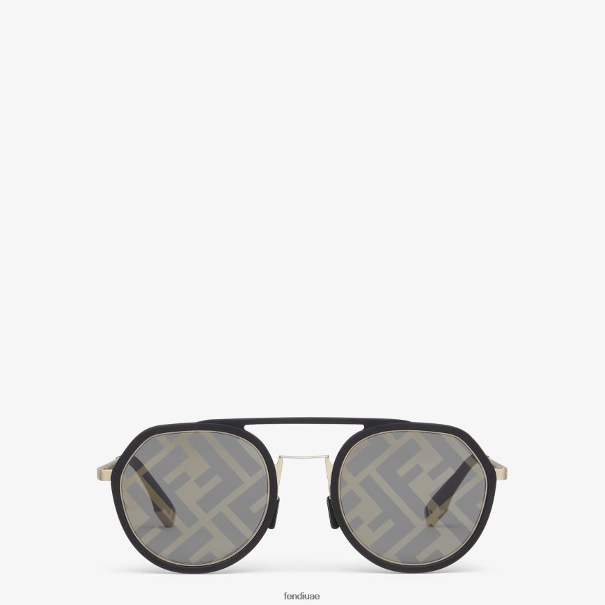 النظارات الشمسية الخفيفة أسود Fendi رجال مُكَمِّلات TNL80L2508