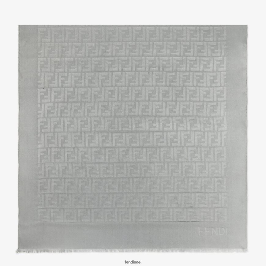 سرق الحرير رمادي Fendi نحيف مُكَمِّلات TNL80L257