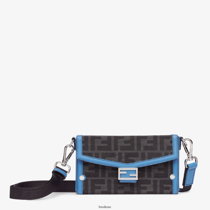 حقيبة من القماش رمادي Fendi رجال مُكَمِّلات TNL80L2604