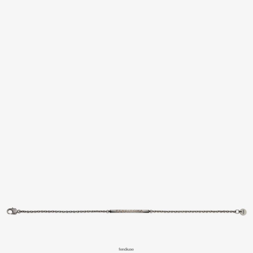 سوار معدني الروثينيوم Fendi رجال مجوهرات TNL80L2705