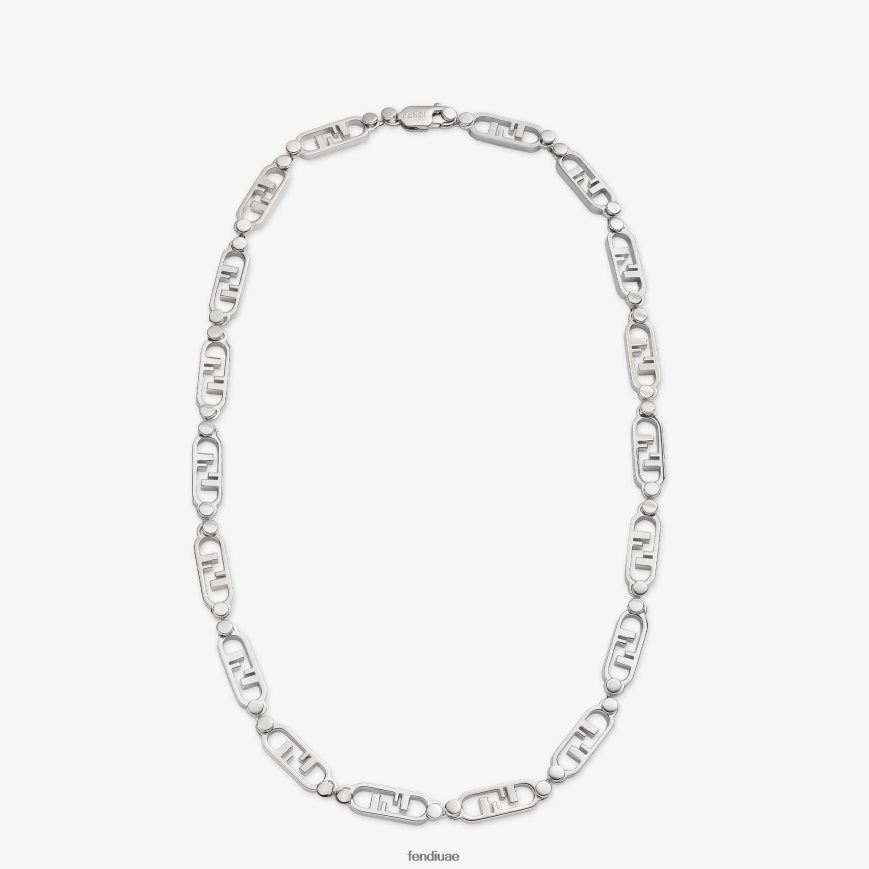 قلادة أولوك فضة Fendi رجال مجوهرات TNL80L2729