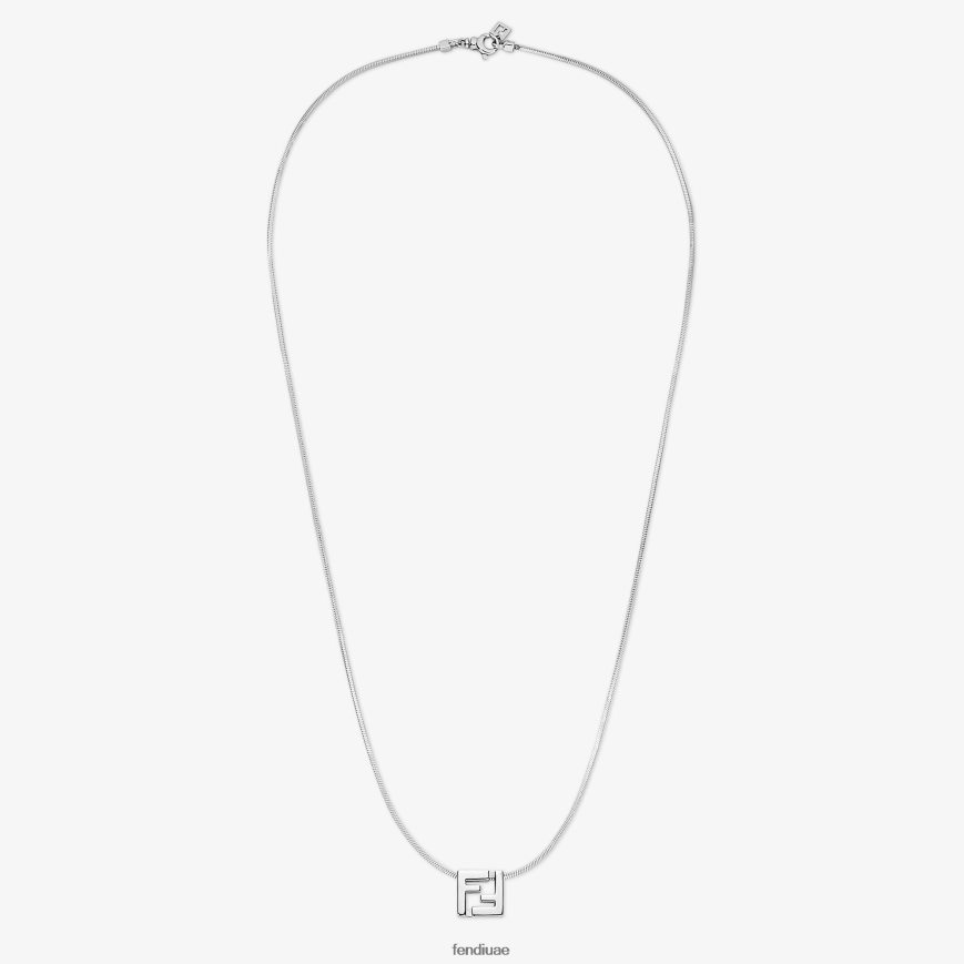 قلادة وما يليها فضة Fendi رجال مجوهرات TNL80L2743