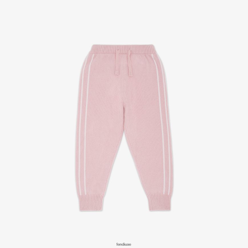 سروال صغار من الكشمير الخالص موضة Fendi أطفال ثياب TNL80L2909