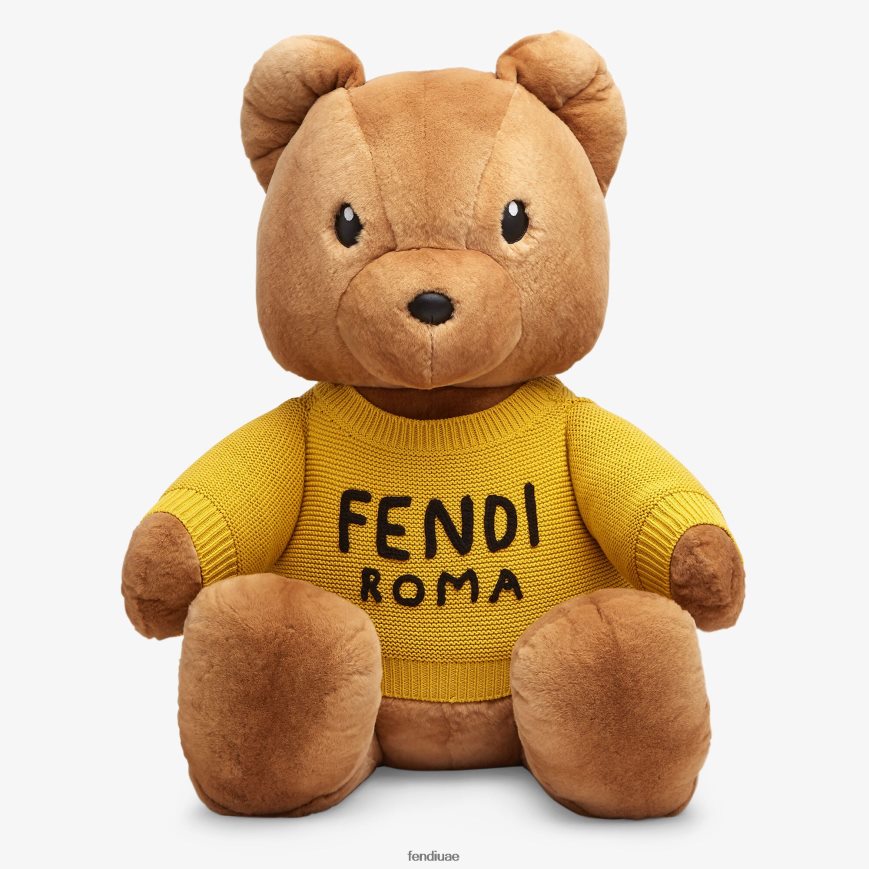 عسل كولوشيمينك دمية دب عملاقة موضة Fendi أطفال مُكَمِّلات TNL80L2942
