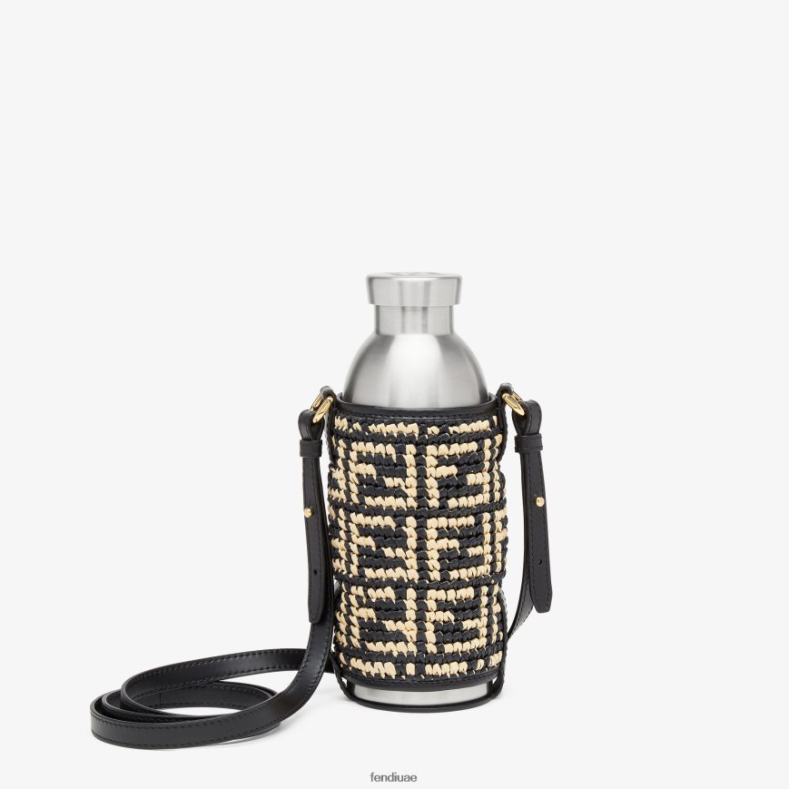 حامل قارورة الرافية اللون البيج Fendi نحيف مُكَمِّلات TNL80L335