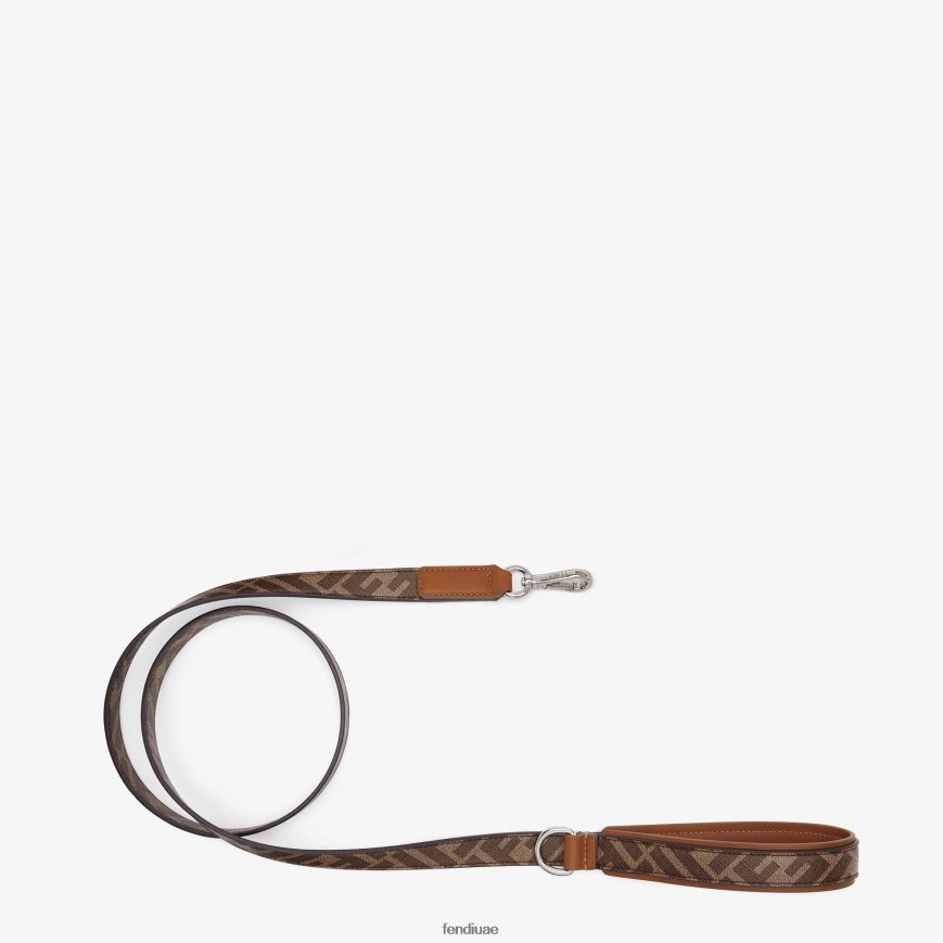 الرصاص النسيج بني Fendi رجال مُكَمِّلات TNL80L444