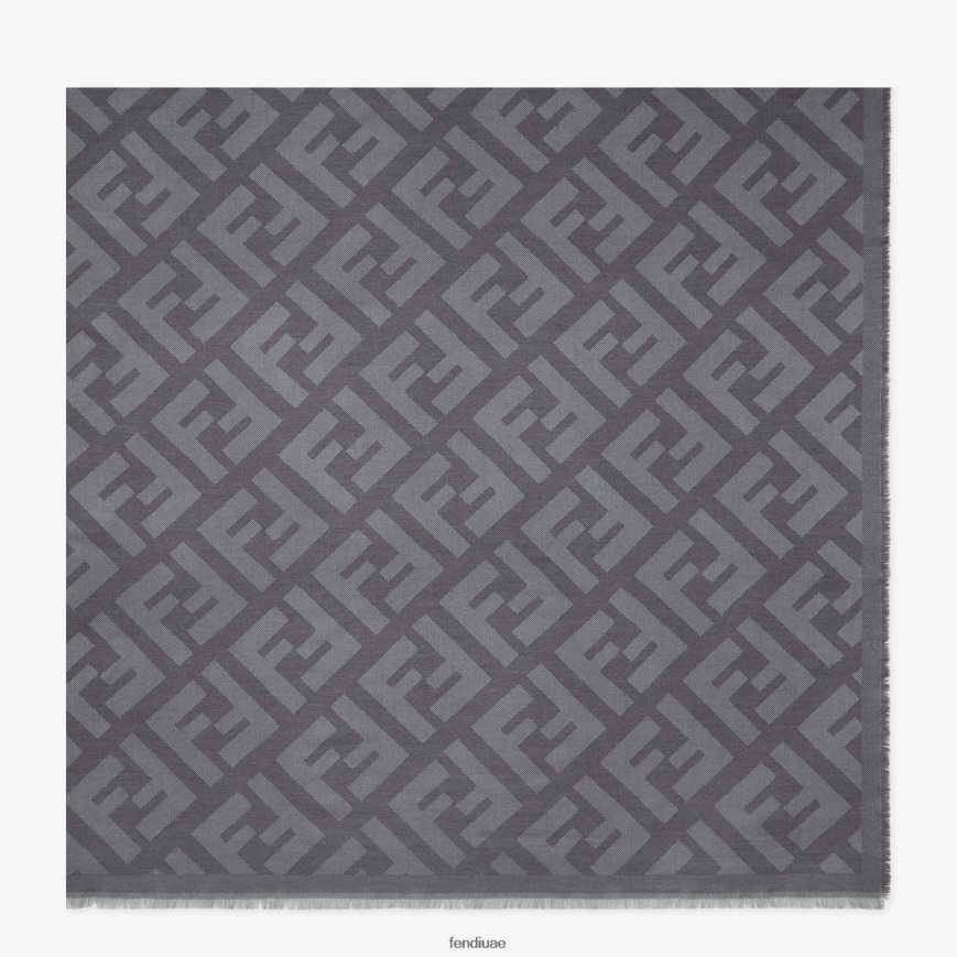 شال من الصوف والكشمير موضة Fendi نحيف مُكَمِّلات TNL80L509