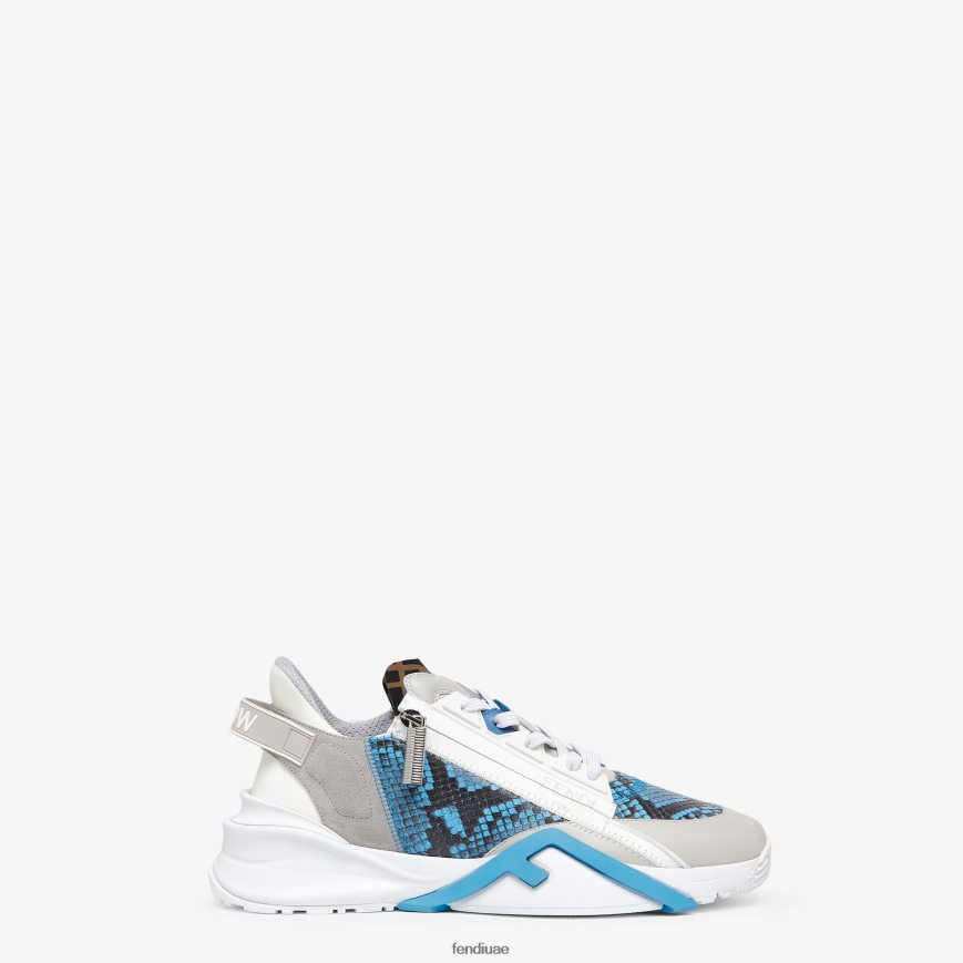 elaph قمم منخفضة أزرق فاتح Fendi رجال أحذية TNL80L2294